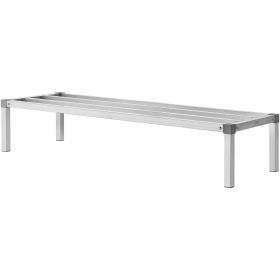 Newly Upgraded!VEVOR Aluminum Dunnage Rack Stationary Dunnage Rack 60' x 20' x 12' Storage Rack (Product Type: Assembled Type, size: 60 x 20 x 12 in)